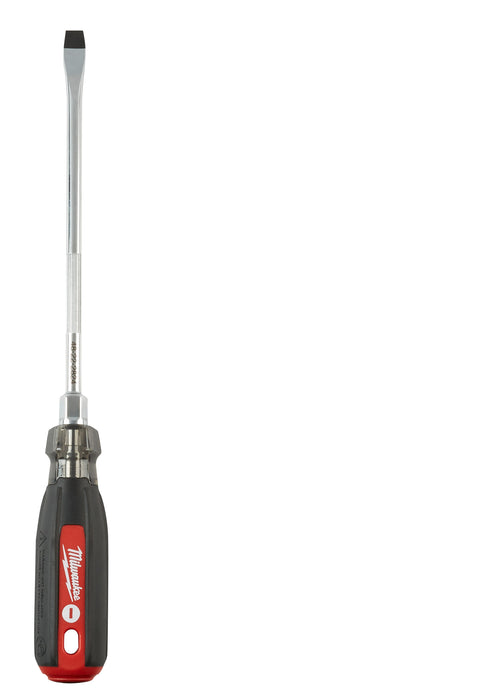 Milwaukee (366) 48-22-2824 3/8" Slotted - 8" Cushion Grip Screwdriver