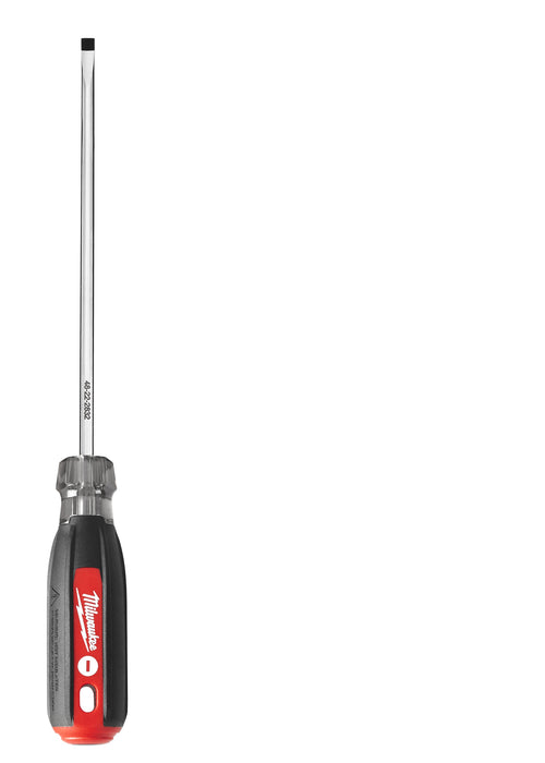 Milwaukee (366) 48-22-2832 3/16" Cabinet - 6" Cushion Grip Screwdriver