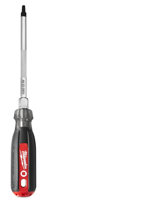 Milwaukee (366) 48-22-2853 No.3 Square - 6" Cushion Grip Screwdriver