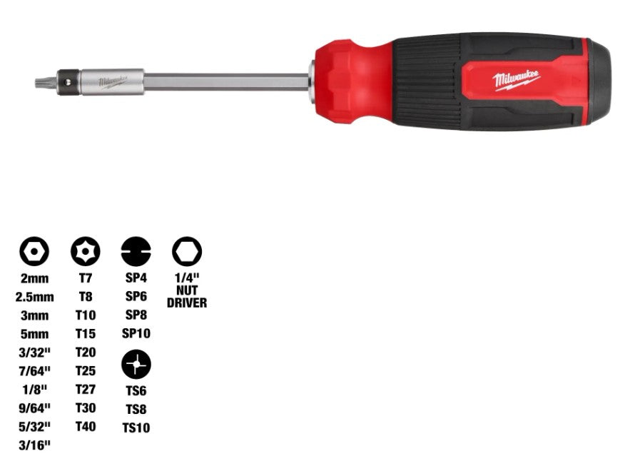 Milwaukee 48-22-2911 27-in-1 Security Multi-Bit Screwdriver