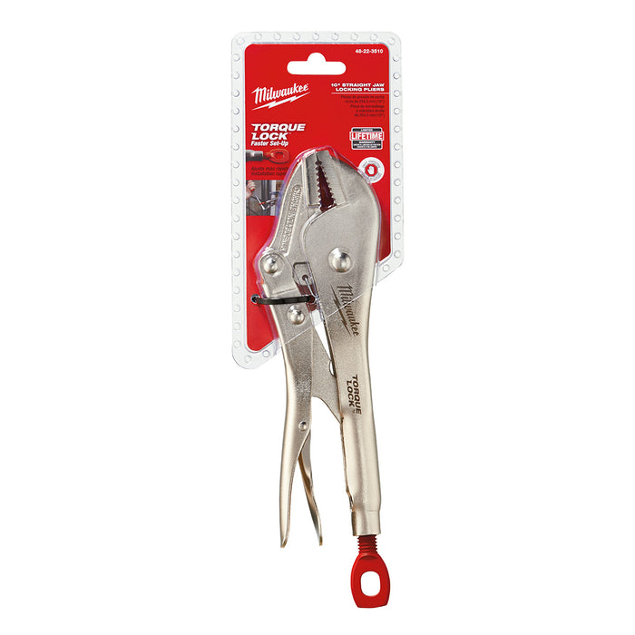 Milwaukee 48-22-3510 10" TORQUE LOCK™ Straight Jaw Locking Pliers