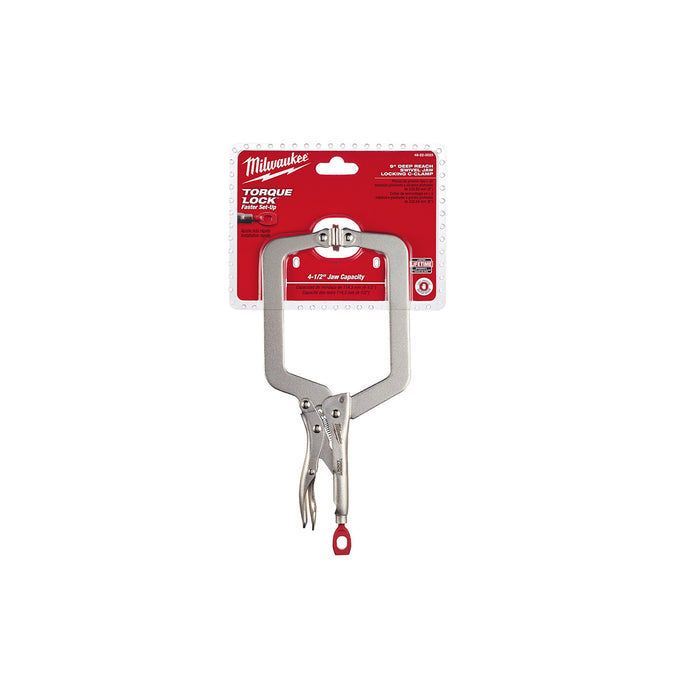 Milwaukee (366) 48-22-3523 Locking Clamps Swivel 9In