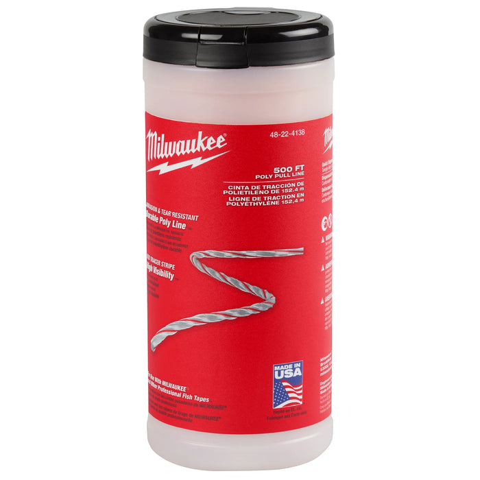 Milwaukee (366) 48-22-4138 500' Poly Pull Line