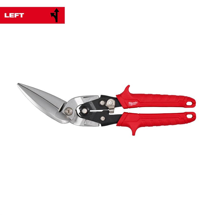 Milwaukee (366) 48-22-4568 Left Offset Long Cut Aviation Snips