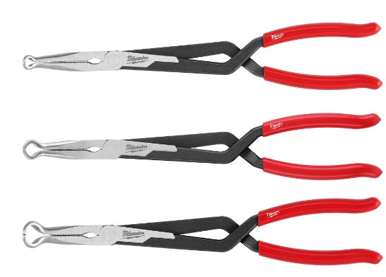 Milwaukee (366) 48-22-6563 3PC LONG REACH HOSE GRIP PLIERS SET