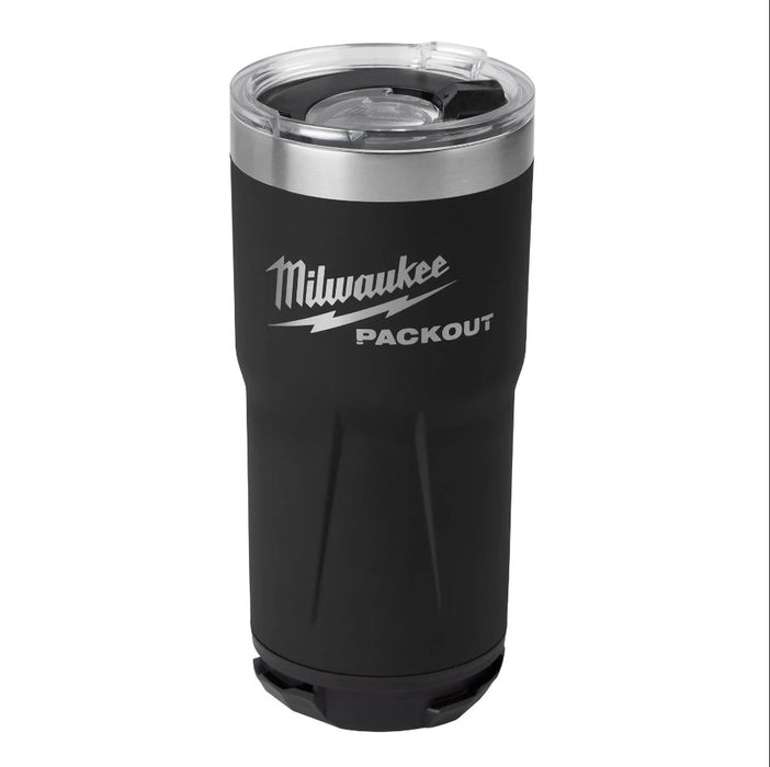 Milwaukee (366) 48-22-8392B PACKOUT™ 20oz Tumbler - Black