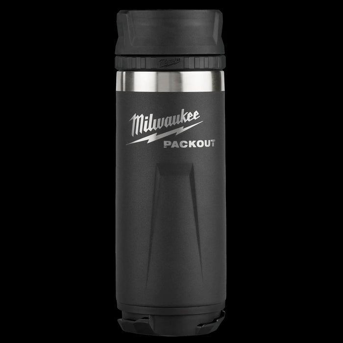 Milwaukee 48-22-8395B PACKOUT 18OZ INSULATED BOTTLE WITH SIP LID - BLACK