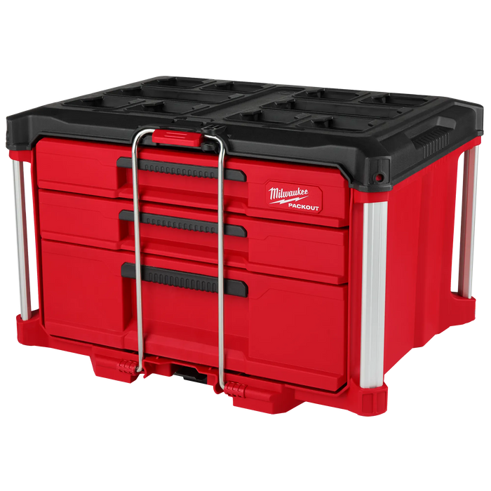 Milwaukee (366) 48-22-8447 PACKOUT™ Multi-Depth 3-Drawer Tool Box