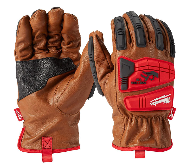 Milwaukee (366) 48-22-8774 IMPACT CUT LEVEL 3 Goatskin Leather Gloves, 2X-Large