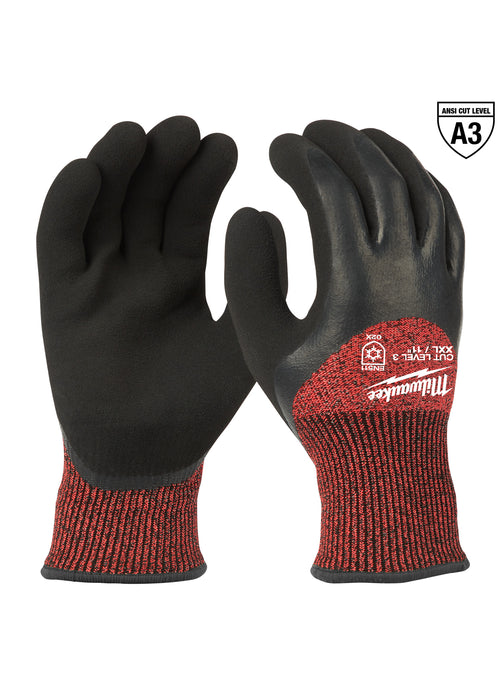 Milwaukee 48-22-8924 Mil 48-22-8920 Cut Level 3 Insulated Winter Gloves, 2X-Large