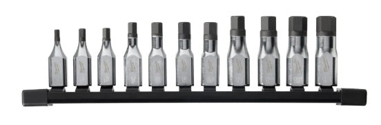 Milwaukee (366) 48-22-9543 Milwaukee 11pc 3/8" Drive Hex Bit Socket Set - Metric