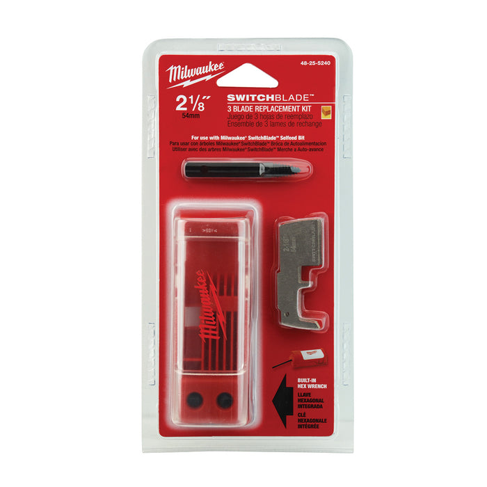 Milwaukee 48-25-5240 2-1/8" Switchblade™ 3 Blade Replacement Kit