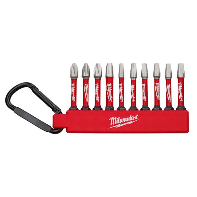 Milwaukee (366) 48-32-4092CA SHOCKWAVE PHILLIPS HEAD/ SQUARE CARABINER SET