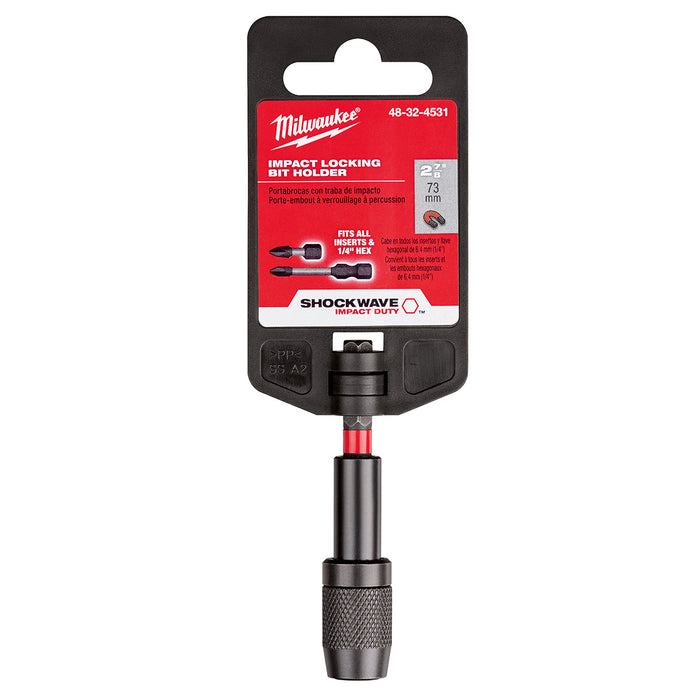 Milwaukee 48-32-4531 SHOCKWAVE™ 2.875" Impact Locking Bit Holder