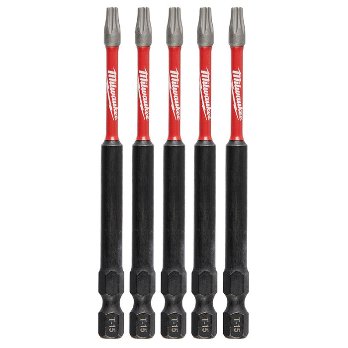 Milwaukee 48-32-4577 SHOCKWAVE 3.5IN T15 5PK