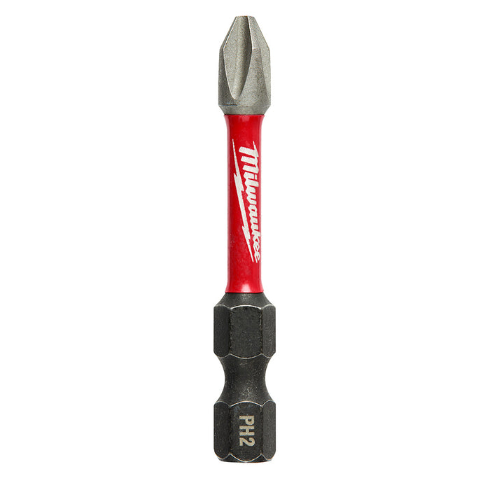 Milwaukee 48-32-4762 SHOCKWAVE™ 2” Impact Phillips No.2 Power Bits (Bulk 25)