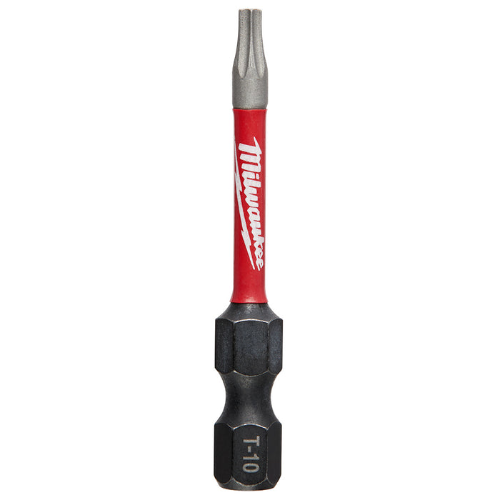 Milwaukee 48-32-4782 Shockwave™ 2" Impact Torx® T10 Power Bits (Bulk 25)