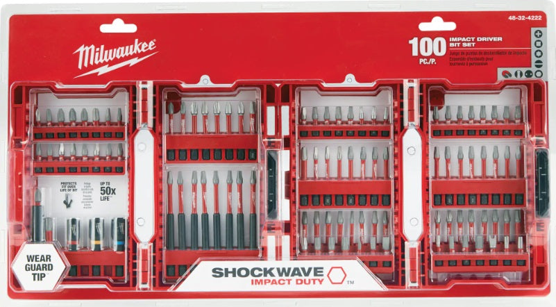 Milwaukee 48-32-5129 Milwaukee 100-Piece Shockwave™ Impact Duty™ Driver Bit Set