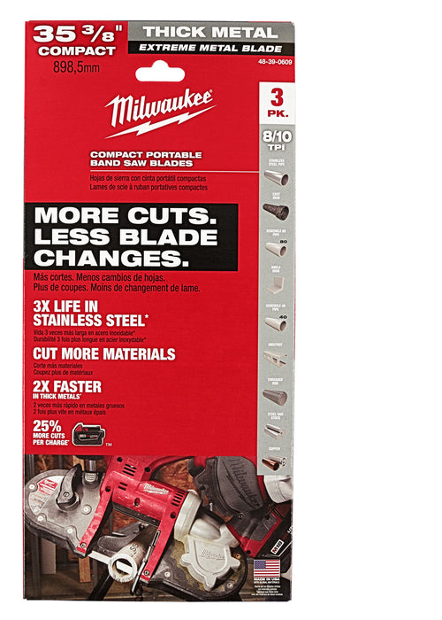 Milwaukee 48-39-0609 Mil 48-39-0609-Extreme Thick Metal 8/10 T