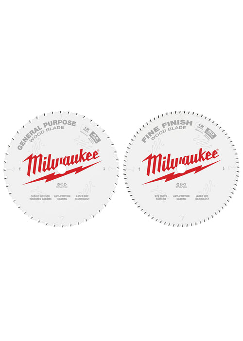 Milwaukee 48-40-1232 Mil 48-40-1232-12" 44T + 80T Two Pack Ci