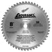 Milwaukee (366) 48-40-4520 8" 50 Teeth Dry Cut Cermet Tipped Circular Saw Blade 