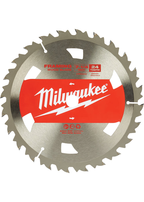 Milwaukee (366) 48-41-0710 Mil 48-41-0710-7-1/4" 24T Basic Framer C