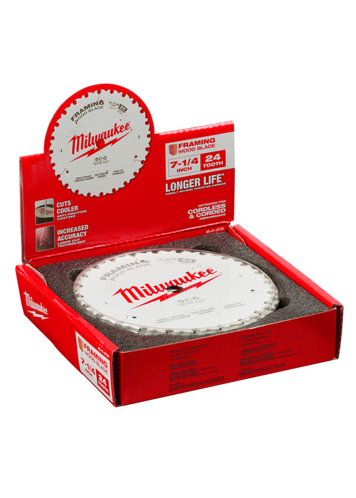 Milwaukee 48-41-0720 Mil 48-41-0720-7-1/4" 24T Framing Circul