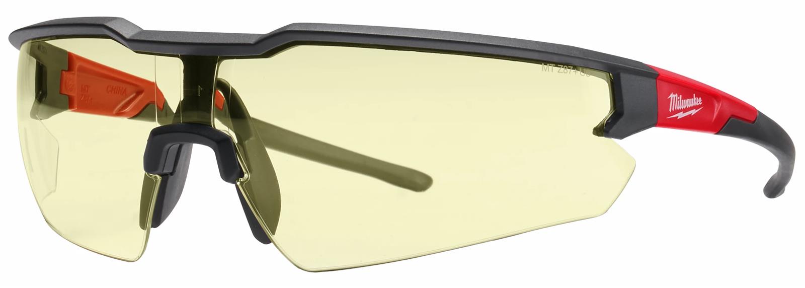 Milwaukee 48-73-2102 SAFTEY GLASSES - YELLOW FOG-FREE LENSES