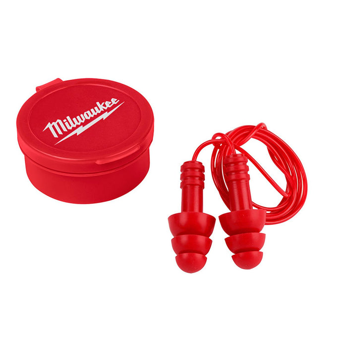 Milwaukee 48-73-3151 3PK REUSABLE CORDED EARPLUGS