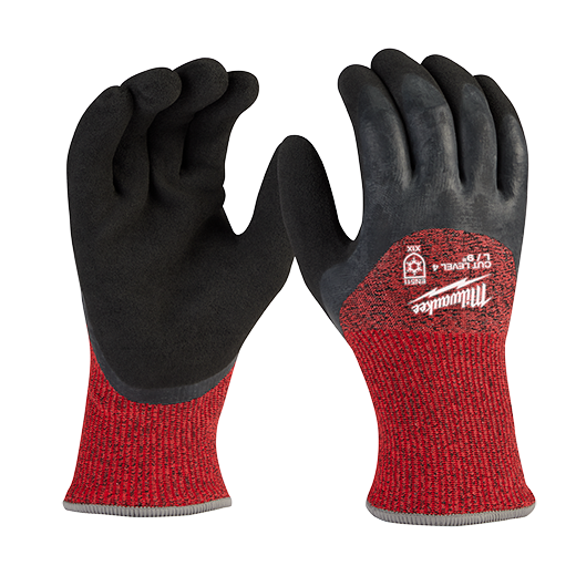 Milwaukee 48-73-7942 (6) CUT 4 WINTER DIP GLOVE - L