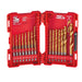 Milwaukee (366) 48-89-4631 23 Pc SHOCKWAVE™ RED HELIX™ Titanium Drill Bit Set