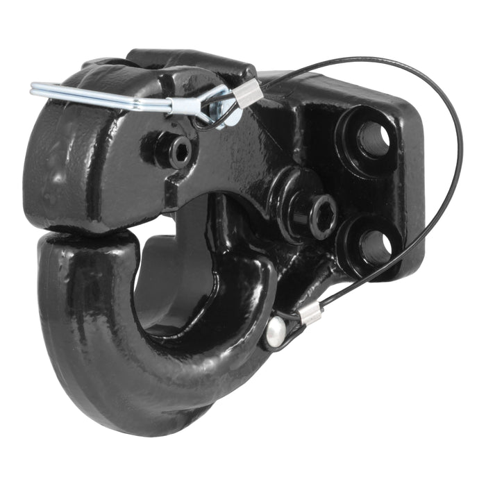 Curt (167) 48210 Pintle Hook (20,000 lbs., 2-1/2" or 3" Lunette Rings)