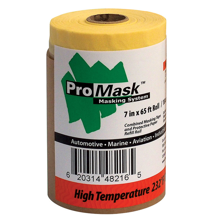 FBS Distribution (327) 48216 Promask - Tape & Paper/Refill - 7In X 18 Yd. (18Cm X 20M)