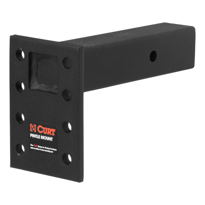 Curt (167) 48329 Adjustable Pintle Mount (2-1/2" Shank, 18,000 lbs., 7" High, 8" Long)