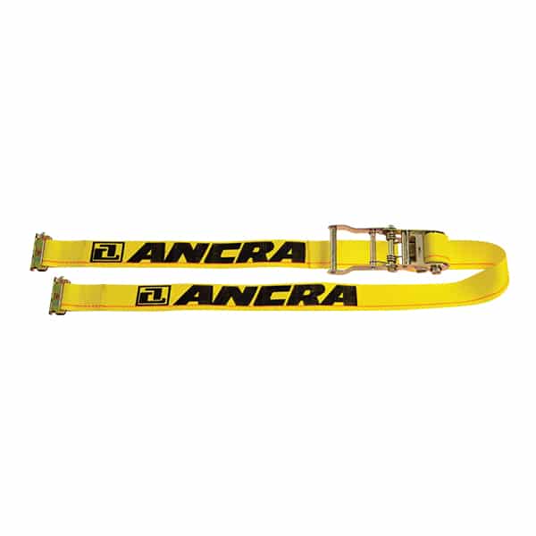 Ancra 48672-33 Series E TLR Ratchet Strap -1 pc end-12' - Yellow