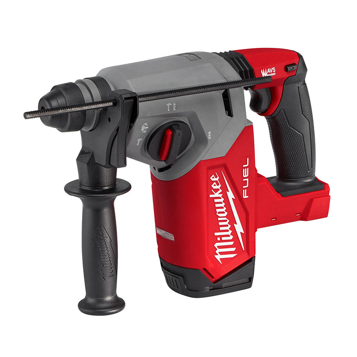 Milwaukee 2912-20 M18 FUEL 18 Volt Lithium-Ion Brushless Cordless 1 in. SDS Plus Rotary Hammer - Tool Only