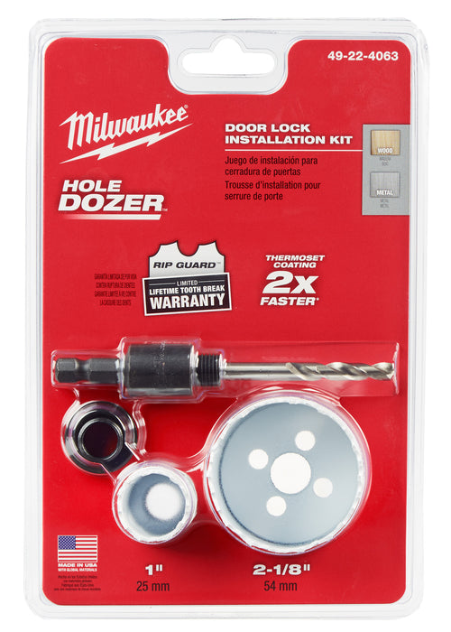 Milwaukee 49-22-4063 Mil 49-22-4063-Door Lock Hole Dozer™ Hol