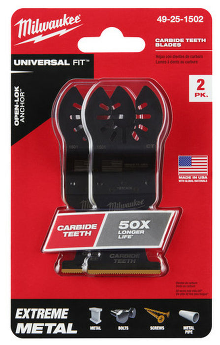 Milwaukee 49-25-1502 2PK 1-3/8IN CARBIDE TEETH