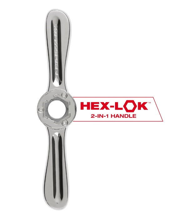 Milwaukee 49-57-5002 Hex-LOK™ 2-in-1 Tap and Die Threading Handle