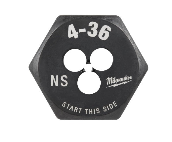Milwaukee 49-57-5307 4-36 NS 1-Inch Hex Threading Die