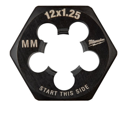 Milwaukee 49-57-5361 M12-1.25 mm 1-Inch Hex Threading Die