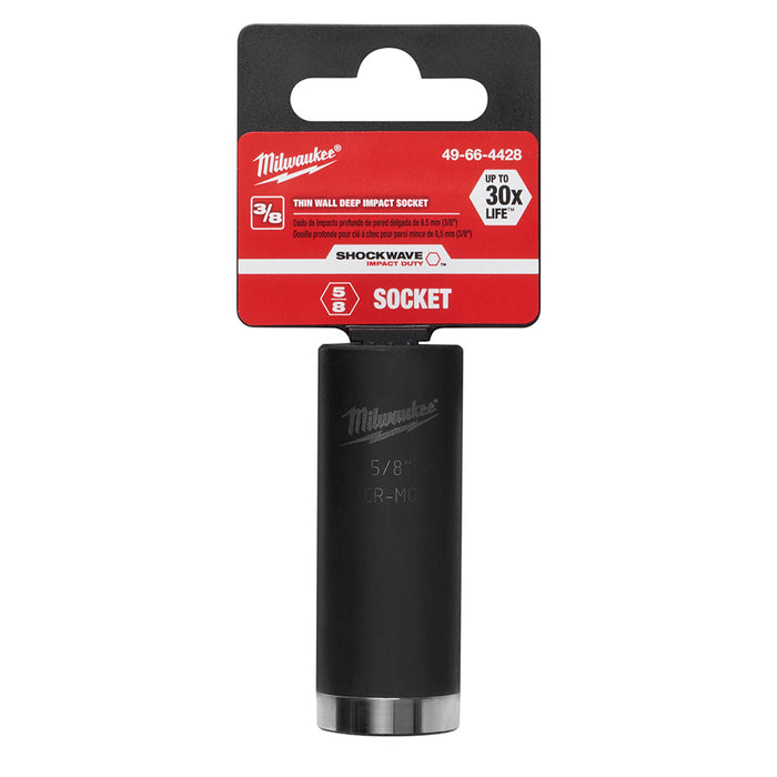 Milwaukee 49-66-4428 SHOCKWAVE™ 3/8" Deep Well Socket 5/8"