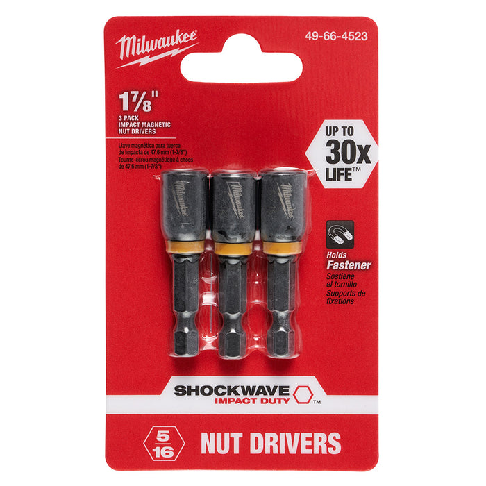 Milwaukee 49-66-4523 SHOCKWAVE™ 1-7/8" MAG NUTDRIVER 5/16"