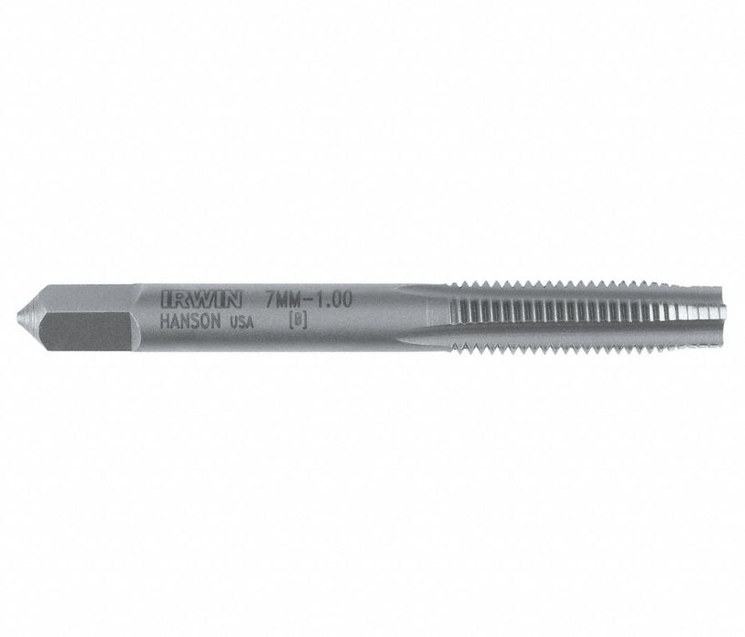Irwin 4935244 HANSON® 7MM - 1.00 METRIC HCS SELF ALIGNING TAP