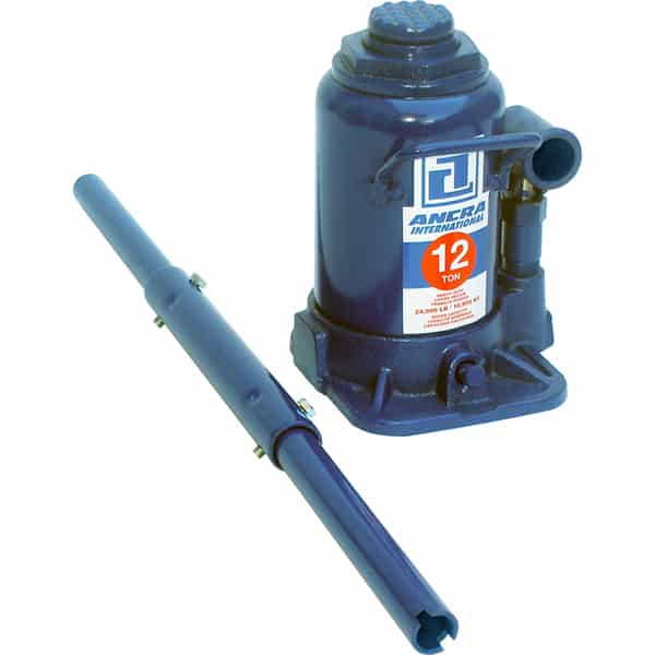 Ancra 49880-12 12 Ton Bottle Jack w/ 2-Pc. Handle
