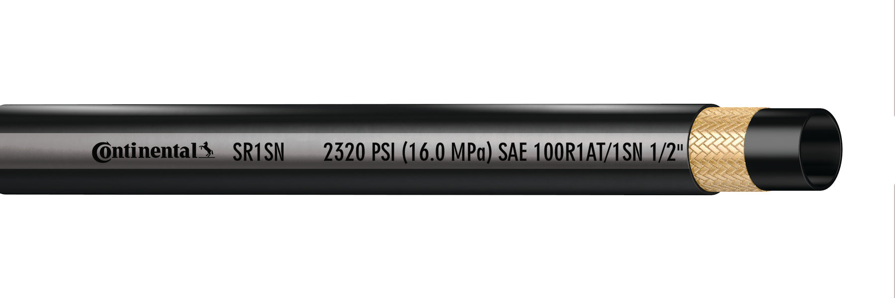 Continental Hydraulic (510) SR1SN-24X100CL SR1SN 1-1/2" 100R1AT/1SN Hose 100 FT