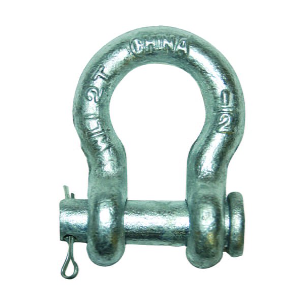 Ancra (880) 50014-63 Clevis Pin Anchor Shackle - Galvanized, 5/8", 6, 500 lbs WLL