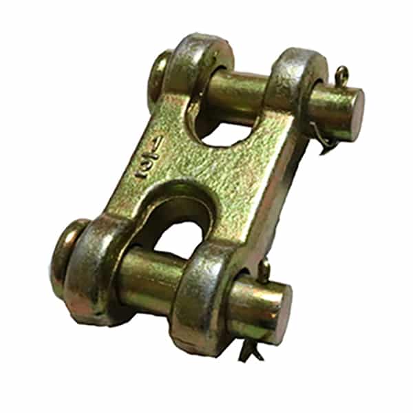 Ancra 50017-12 Twin Clevis G70- Zinc Plated, 7/16", 11, 300 lbs WLL