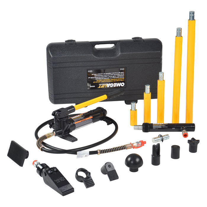 Omega (600) 50040 Omega 50040 - 4 Ton Body Repair Kit with Plastic Case