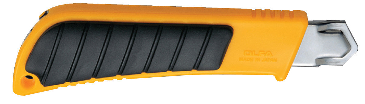 Olfa 5004 Rubber inset grip ratchet-lock utility knife (L-2)